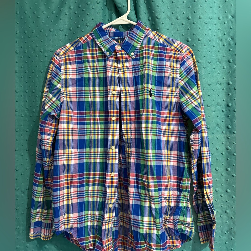 Ralph Lauren Boys Long Sleeve Shirt 14/16